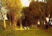 Arnold Bocklin The Sacred Wood Spain oil painting reproduction